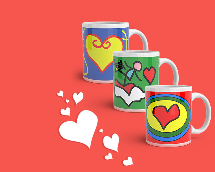 JoePass Valentinstag Tassen